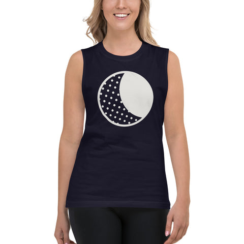 "Pop Moon" Unisex Muscle Shirt